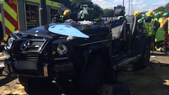 Accidente de Souare: evacuado al hospital en helicóptero