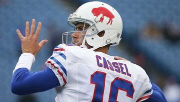 Matt Cassel en una de sus pocas apariciones con los BIlls.