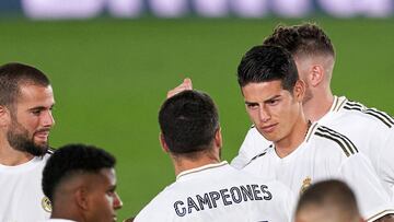 James, jugador del Madrid