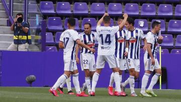 VALLADOLID. 23/6/2020.
Valladolid. 23/6/2020.
31 jornada de la Liga Santander.
Real Valladolid CF - Getafe CF
PENALTI Y GOL DEL VALLADOLID