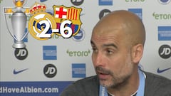 Guardiola gana la Premier y se acuerda del 2-6 en el Bernebeú