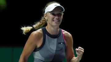 Wozniacki comienza recetando un 'rosco' a Svitolina