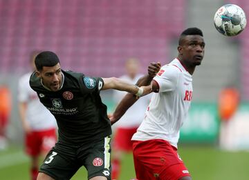 El colombiano Jhon Córdoba fue titular en el encuentro entre Colonia y Mainz en el regreso de la Bundesliga. El partido se disputó en el Estadio Rhein Energie