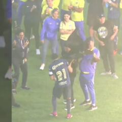 Celeste, águila del América, atacó a Henry Martín