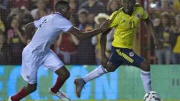 Jackson Mart&iacute;nez fue titular con Colombia frente a Costa Rica.