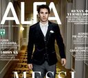 Messi posa para la revista Alfa