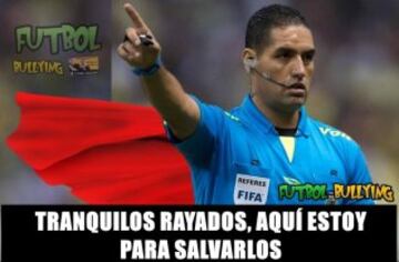 Rayados derrotó al América pero el árbitro se llevó los memes