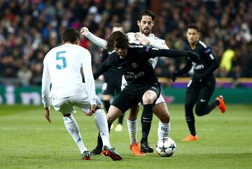 Adrien Rabiot e Isco.