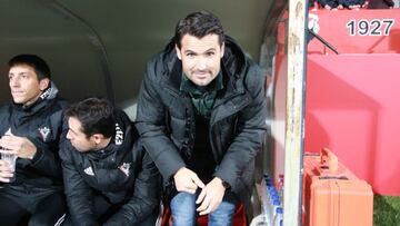 Lolo Escobar, entrenador del Mirandés.