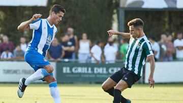 Bernardo debutó con el Espanyol el pasado martes, 16 de julio, ante el Peralada.