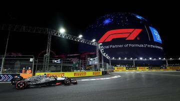Esta es la apariencia de The Sphere en el Gran Premio de Las Vegas