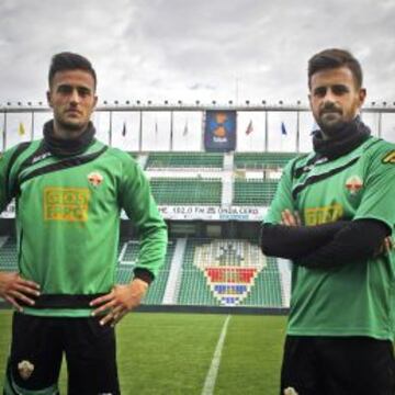 REGRESAN. Cristian Herrera y Javi Márquez serán titulares en el Elche.