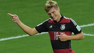Kroos' Brazil-Germany New Year tweet causes social-media stir