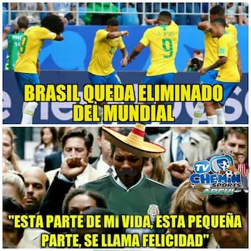 Los memes del triunfo de Bélgica contra Brasil en el Mundial 2018