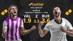 Real Valladolid vs. Burgos CF: horario, dónde ver, pronósticos y estadísticas