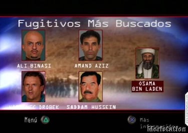 Fue uno de los peores juegos de la historia, pero te dejaba enfrentarte a Saddam Hussein y Bin Laden al estilo Tekken