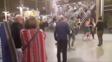 Las imágenes de la evacuación del Manchester Arena