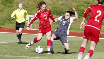 La selección española en la fase clasificatoria para el Europeo.