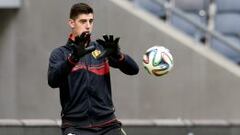 Courtois: “Allí donde juegue, quiero ser el número uno”