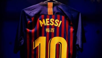 Barcelona banned from using Chinese names on shirts by RFEF