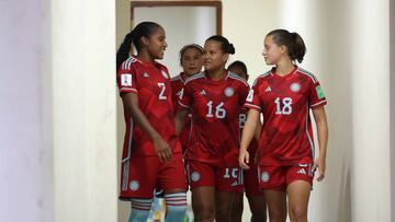 Selección Colombia en la semifinal ante Nigeria