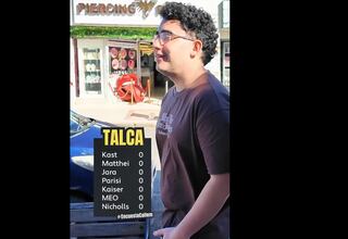 Se hace viral encuesta presidencial en las calles de Talca: ¡un candidato arrasa con todos!