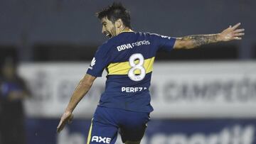 Pablo Pérez, el hombre gol improvisado de Boca Juniors