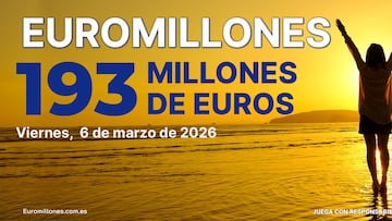 Euromillones: comprobar los resultados del sorteo de hoy, viernes 6 de marzo