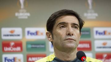 Marcelino: “A win would leave us with a big advantage”