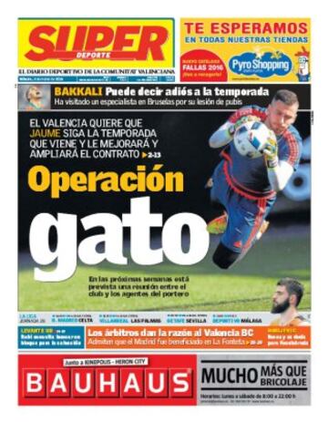 Portadas de la prensa mundial