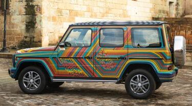 Esta Mercedes-Benz Clase G es una verdadera obra de arte mexicana