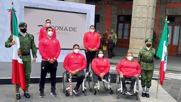 AMLO abandera a la delegación mexicana de Juegos Paralímpicos