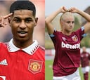 Marcus Rashford salvó a una futbolista de Aston Villa que estaba siendo acosada