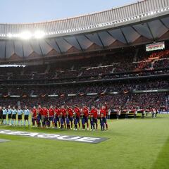 Atlético de Madrid-Arsenal en imágenes