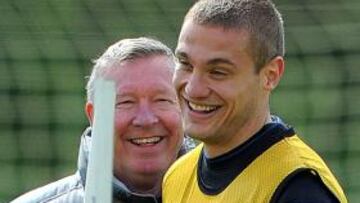 Vidic está descontento con Ferguson