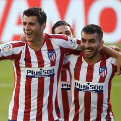 Morata recupera la sonrisa con goles y se acerca al mejor Morata