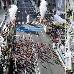 Calles vacías y sólo 300 atletas en Tokio por el coronavirus