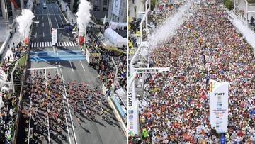 Calles vacías y sólo 300 atletas en Tokio por el coronavirus