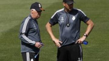 Clement, con Ancelotti.