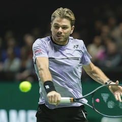 Wawrinka no da opción a Paire y se medirá con Raonic