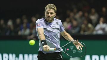 Wawrinka derrot&oacute; sin apuros a Paire en Rotterdam.