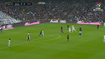 Goles no marca pero ve el fútbol como Benzema: locura total de Jovic en el 1-0