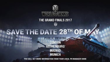 World of Tanks celebra su gran final este fin de semana