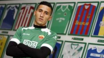 Fajr durante su etapa como jugador del Elche.