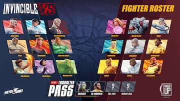 invincible vs personajes luchadores