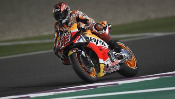 03/03/2018 Marc Márquez Catar.
El piloto español de MotoGP Marc Márquez (Repsol Honda) ha asegurado que durante los entrenamientos de pretemporada de Catar se han centrado en mejorar su "ritmo de carrera" y que han sufrido "un poco", y se ha mostrado convencido de que el próximo Mundial será "muy competido desde la primera carrera".
DEPORTES
REPSOL MEDIA
