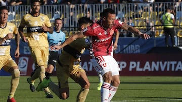 Formación de Audax vs U. de Chile hoy en el Campeonato Nacional