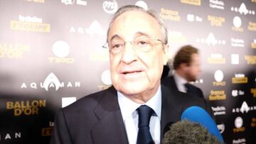 Florentino: "Intento contratar jugadores que puedan llegar a ser futuros balones de oro"