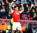Richard Ríos, el rey de los duelos en Benfica