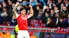 Richard Ríos, el rey de los duelos en Benfica